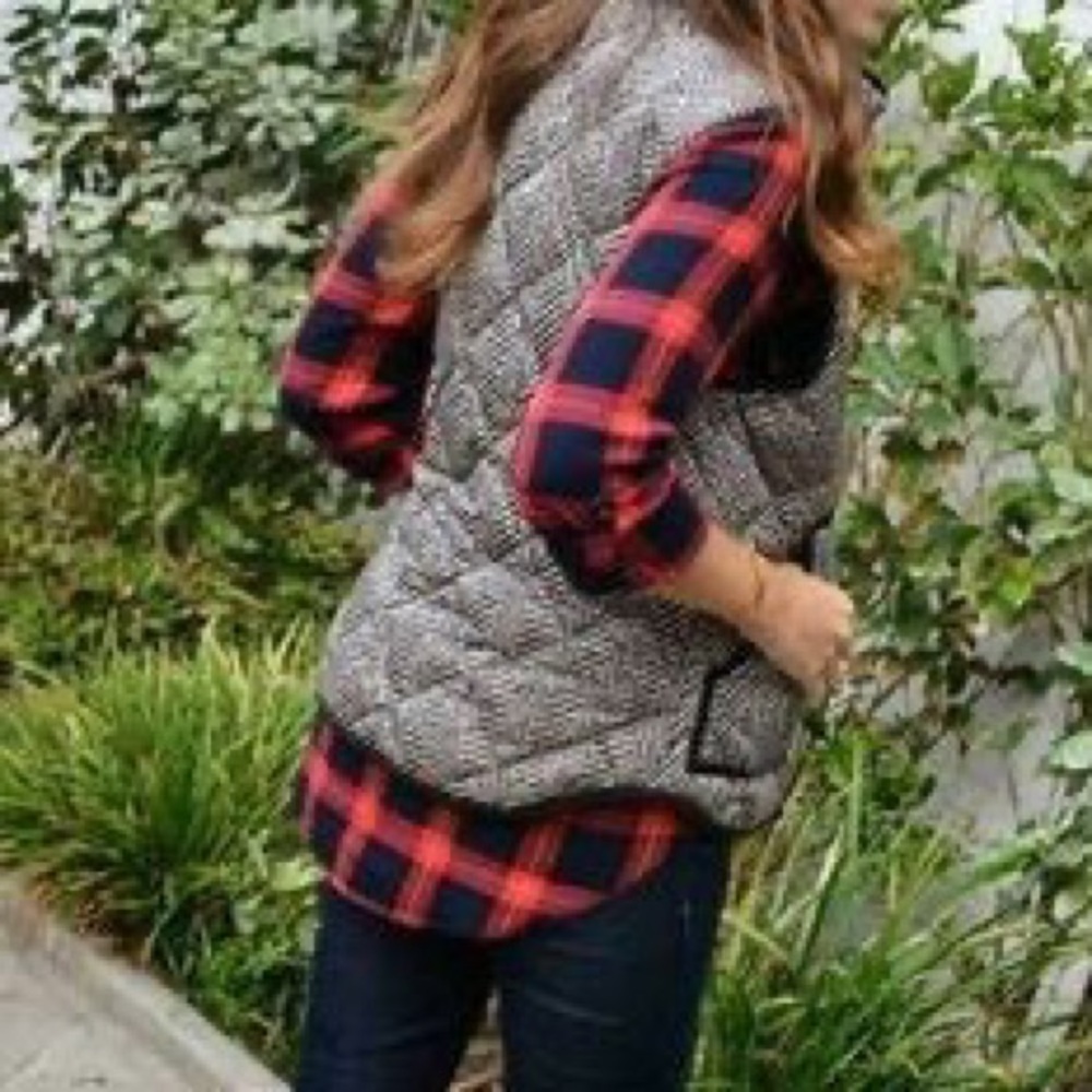 Herringbone vest